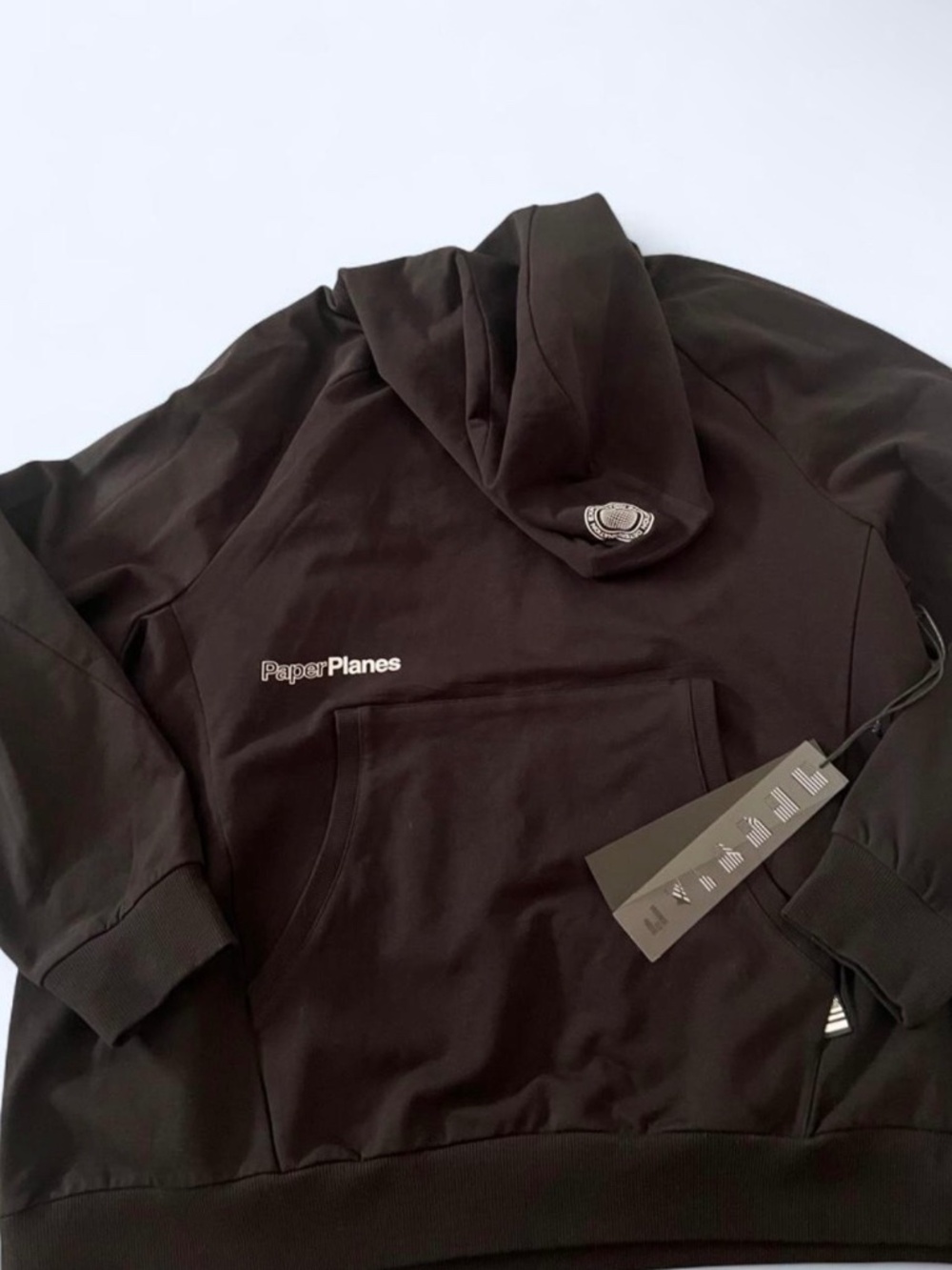 Paper Planes Helping Hands Hoodie 3XL NWT Black XXXL Streetwear Jay Z Roc Nation